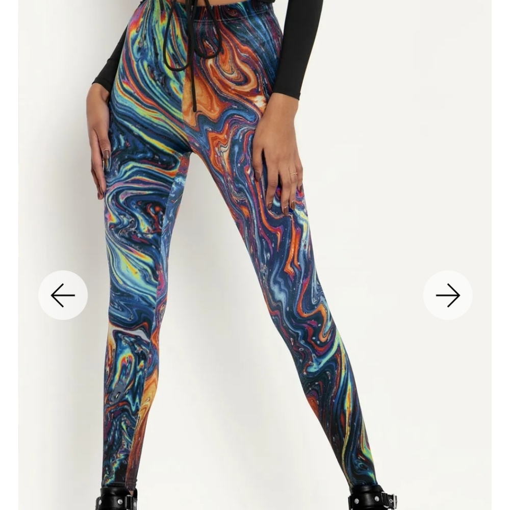 Blackmilk I Bleed Gasoline legging Bnwot